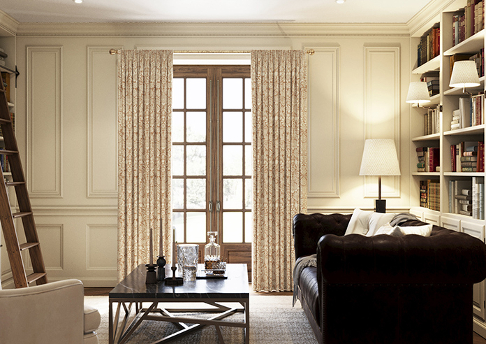 William Morris Sunflower, Madder - Made to Measure Curtains - Image 3